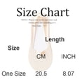 thumbnail image 3 of Lumtrix 5 Pairs No Show Socks Womens, Non Slip Low Cut Thin Dress Footies Liner Socks Flats Loafers Sneakers White One Size, 3 of 5
