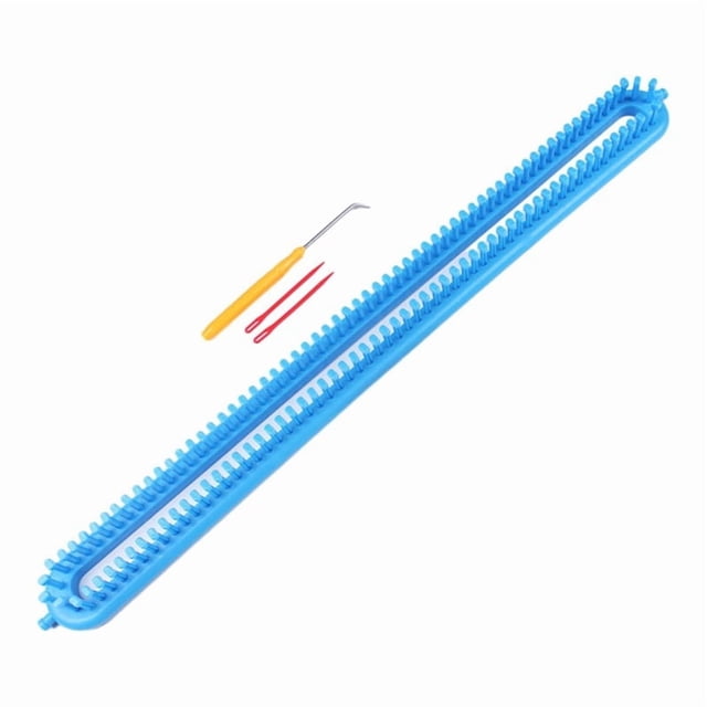 Telar rectangular para bufandas con máquina de ganchillo y de tejer, 58 cm