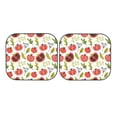 thumbnail image 3 of Uemuo Tomatoes Printed 2 PCS Car Windshield Sun Shade, Auto Sun Heat and UV Rays Blocker, Foldable Automotive Front Window Sunshade Protector, 3 of 7