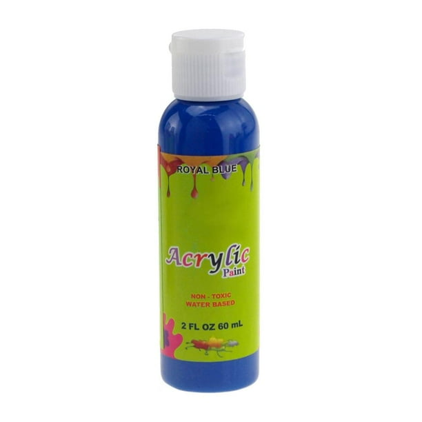 Acrylic Paint Bottle Non-Toxic, 60 mL, Royal Blue - Walmart.com