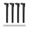 thumbnail image 1 of Kit de 4 patas de mesa plegables de fácil instalación, herrajes para muebles que ahorran espacio. Altura 30cm, 1 of 9