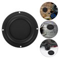 thumbnail image 3 of Placa de diafragma de altavoz de graves de 4 pulgadas, diafragma de radiador pasivo, placa de vibración de goma para subwoofer, reemplazo de membrana de vibración de altavoz de automóvil, 3 of 6