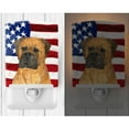 thumbnail image 2 of Carolines Treasures SS4001CNL USA American Flag with Bullmastiff Ceramic Night Light 6x4x3" multicolor, 2 of 2