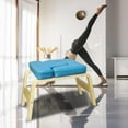 thumbnail image 2 of Yoga Headstand Bench Yoga Inversion Chair Invert Easily Home Heavy Duty Durable Gym Strength Training Yoga Inversion Trainer Blue, 2 of 8