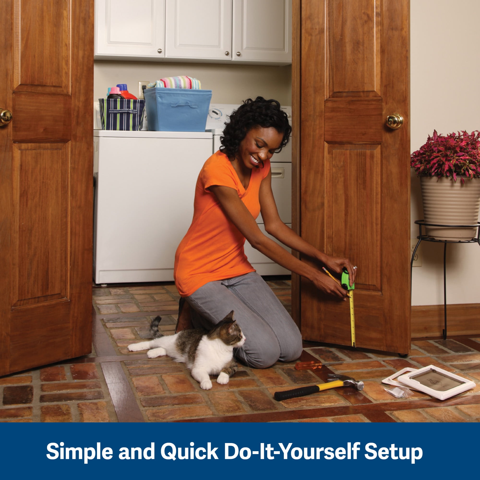 PetSafe Interior 2 Way Locking Cat Door Up to 15 lb Walmart