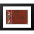 thumbnail image 2 of Maurice Pillard Verneuil 24x18 Black Modern Framed Museum Art Print Titled - Cacatoes, Border. Dogs, Kids and Marcassins, Embossed and Gilded Leather (1897), 2 of 5