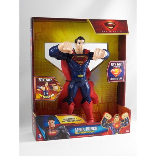 Superman Man of Steel Mega Punch Action Figure 