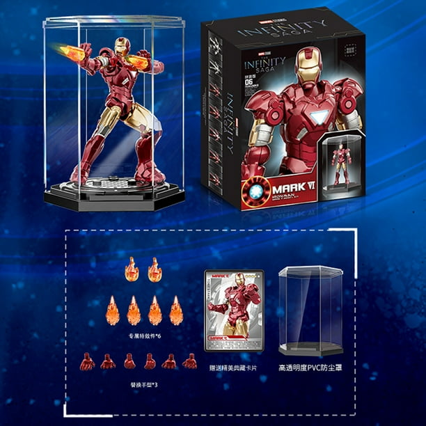 Bloques Originales De Iron Man Pist n De Construcci n MK8 MK9 MK10 bloques-originales-de-iron-man-pist-n-de-construcci-n-mk8-mk9-mk10