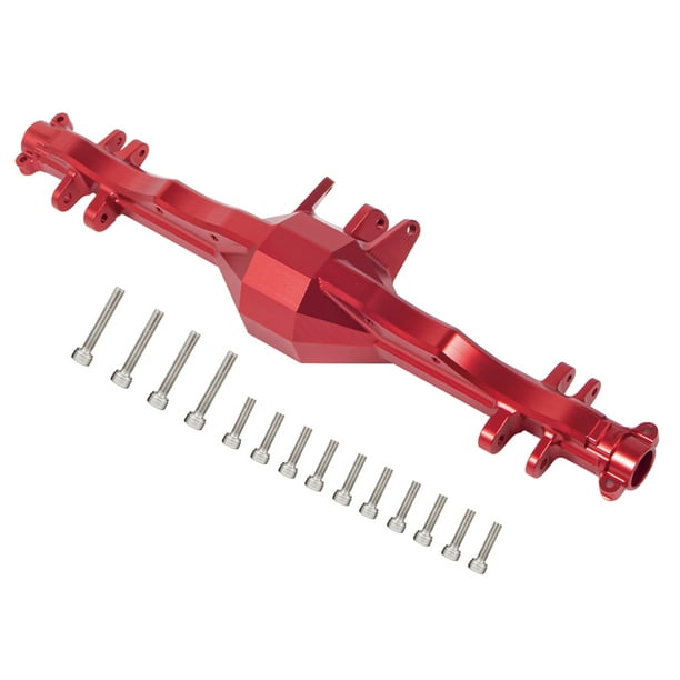Metal CNC Rear Axle Housing for Traxxas Unlimited Desert Racer UDR 1/7 RC Car Upgrade Parts,Red