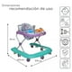 thumbnail image 3 of Andadera Caminadora D'Bebe Upa Musical Llanta de Gel lila, 3 of 8