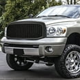 thumbnail image 2 of DNA Motoring For 06-09 RAM 1500 2500 3500 matte Black Honeycomb Mesh Front Bumper Grille, 2 of 6