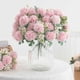 thumbnail image 1 of Ramo de Flores de Crisantemo Artificial y Diente de León Rosa, 7 Tallos, Decoraciones Colgantes para Interior/Exterior, 1 of 4