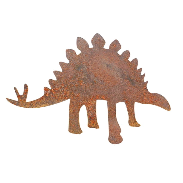 Oferta por tiempo limitado!Dinosaurio Arte Decorativo Silueta Metal Silueta Arte Patio Decora