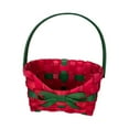 thumbnail image 2 of Cesta De Regalo Navideña Multiusos, Ligera, Para Guardar Suministros De Fiesta, Color Rojo, Con Bolsa Transparente Rojo con bolsa transparente, 2 of 8
