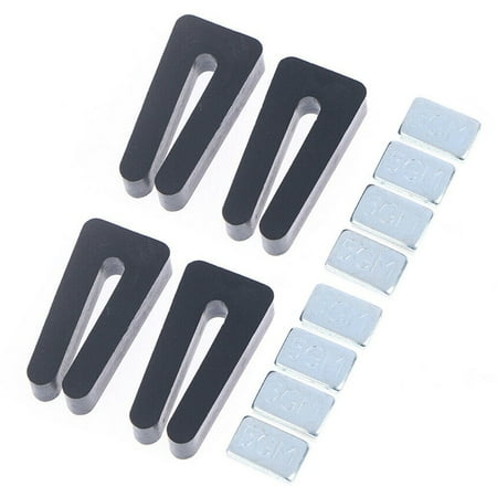 

Girlsshop 4 Sets Of Ceiling Fan Blade Balancing Kit Fan Balancing Kits Clamp 5GM Weight