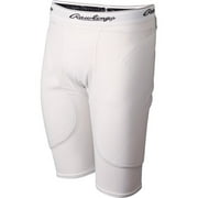 White Youth Sliding Short