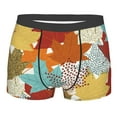 thumbnail image 4 of Goofa Fall Maple Leaves Printed Men's Boxer Briefs Underwear, Moisture-Wicking Underwear, Trunk,Soft and Breathable Cotton Underwear-Large, 4 of 9