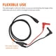 thumbnail image 4 of Juego De Cables De Prueba Bnc Cable De Prueba De Osciloscopio Multifuncional Conector Macho Bnc De Alta A Cable De Conector Banana En Ángulo Recto Para Laboratorio De Trabajo De Pruebas P1207 Serendint TO004709-00, 4 of 7