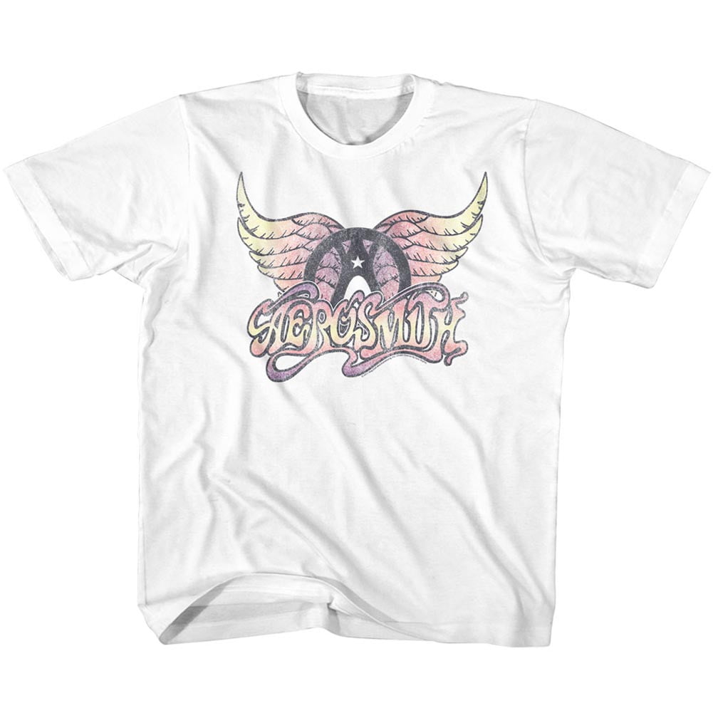 white aerosmith t shirt