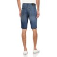 thumbnail image 2 of Men's Flex Stretch Slim Skinny Fit Casual Denim Jeans Shorts, Medium Blue, 2 of 3