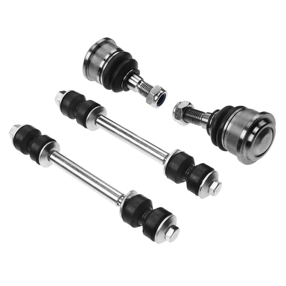 A-Premium 4Pcs Front Suspension Kit Lower Ball Joint Stabilizer Bar End Link Compatible with Ford Mustang 1994-2004
