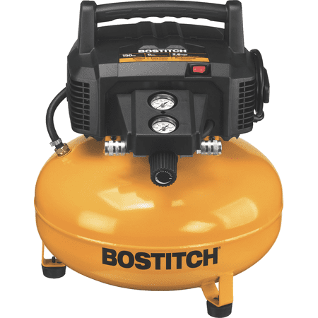 Bostitch 6 Gal. Pancake Air Compressor - Single Pack — Residential Use, Standard Application