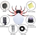 thumbnail image 3 of Halloween Decorations Outdoor 8 Feet Inflatable Spider Outdoor Halloween Decoration, LED Lights Inflatable Spider, 3 of 6