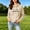 Beige, variant on Oversized Shirts for Women Long Sleeve T Shirts Hooded Comfy Print Juniors Tops Pullover
