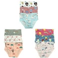 thumbnail image 3 of B&Q's Stylish and Cozy Comfort: 9-Pack Toddler Little Girls' Cotton Briefs | Sizes 2T-7T, Perfect for Adorable Wear, 3 of 5