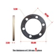 thumbnail image 1 of Vélo Électrique Vélo Trottinette Électrique Joint de Frein Entretoise 6 Trous Rondelle Disque 2,5mm, 1 of 7