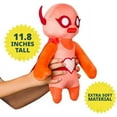 thumbnail image 5 of Gang Beasts Red and Blue Wrestler Plush 2pk 12" Character Doll Gaming Figure, 5 of 5