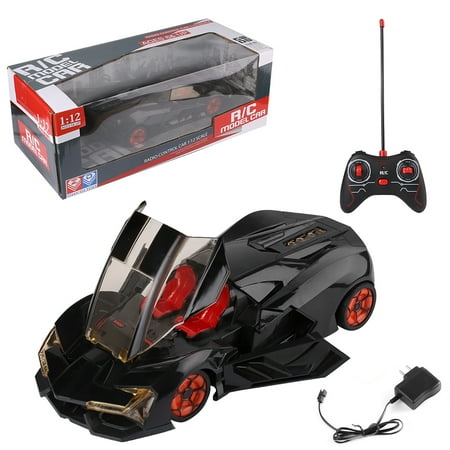 RC Car for Kids, 1:12 Scale Remote Control Speedy Sport Racing Model Car with Lights for Boys and Girls