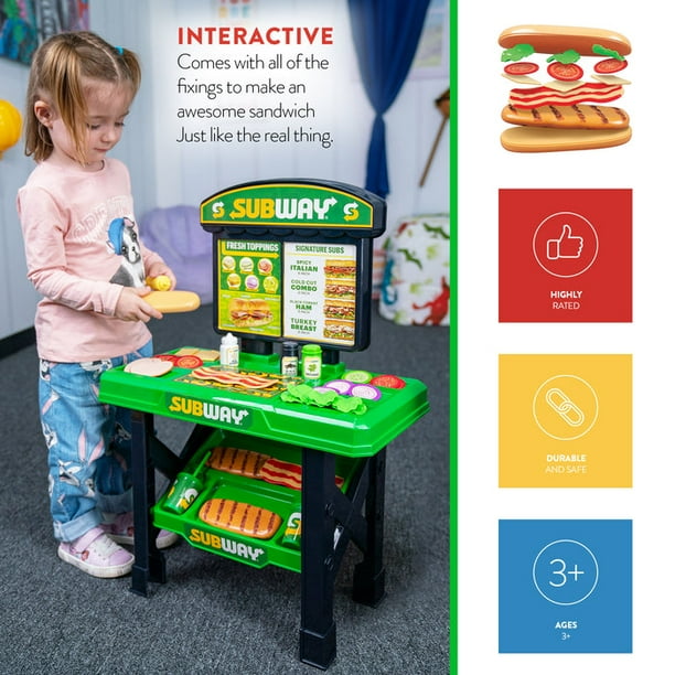 サブウェイ SUBWAY sandwich artist play set 食玩 お菓子 ミニチュア