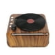 thumbnail image 1 of Altavoz Bluetooth, mini altavoz de audio retro con subwoofer para discos de vinilo, altavoz inalámbrico ultra sensible, 1 of 9