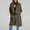 Beige, variant on Women's Warm Winter Turn Down Collar Jacket Long Sleeve Casual Solid Slim Long Coat plus Size Jackets for Women 3x plus Size Lightweight Jackets Tan Jacket Crop Long Sleeve Oversized Jacket