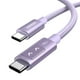 thumbnail image 1 of Cable USB C a USB C UGREEN Uno, carga rápida de 100 W, 2 m, morado, 1 of 8