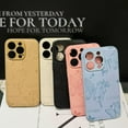 thumbnail image 2 of Flower Butterfly Pattern Faux Leather Phone Case, Simple and Fashionable, Drop-Proof and Wear-Resistant, for iPhone 15 14 13 12 11 Pro Max Plus Phone Case (Black,iPhone 12), 2 of 7