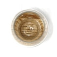 thumbnail image 4 of Mainstays 5.9" H Shaped Glass Container with Brown Wood Base (5.5"H x 4.7"W x 4.7"D), 4 of 6