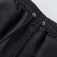 thumbnail image 3 of Mens Casual Cargo Shorts Knee Length Summer Moisture Wicking 7"/9" Inseam Short Pants Elastic Waist Drawstring Streetwear Daily Wear Athleisure, 3 of 9