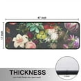 thumbnail image 5 of Kitchen Rugs Sets Of 2,Pioneer Flower Floral Print Pattern Anti Fatigue Kitchen Mat Rugs Non Slip Washable,Decorative Kitchen Floor Mats for Kitchen,Sink,Laundry,17"x47"+17"x47", 5 of 5
