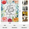 thumbnail image 2 of Christian Gifts for Women Blanket 60"x50", Inspirational Religious Gifts for Women Throw Blanket, Catholic Spiritual Gifts for Women, First Communion Gifts for Girls Catholic Blankets Throws, 2 of 6