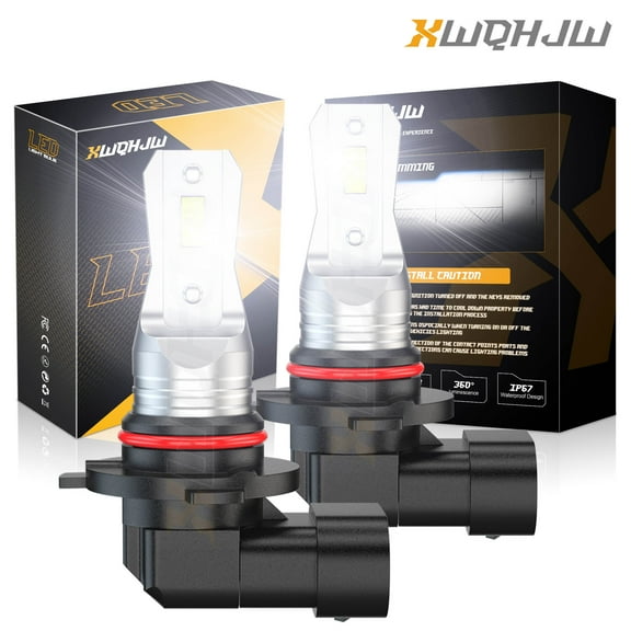 9005 HB3 LED Headlight Bulb High Low Beam DRL Daytime Fog Lights 12V 6000K White Car Automotive Headlamp Replacement Conversion Kit (2 Pack)