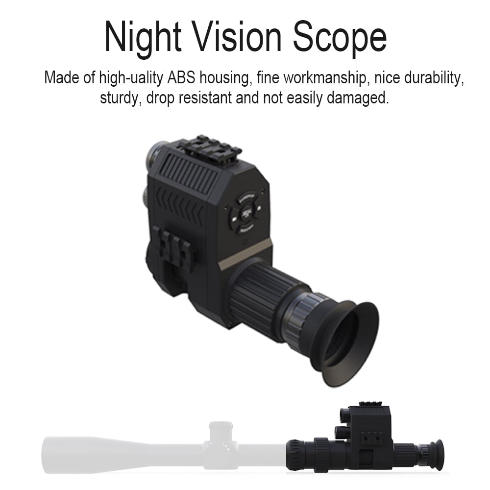 Uteam Digital Scope with Night Vision Multiple Language Support 100-200M Travel for Boating Camping Hunting Night Observation