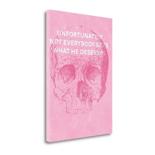 Unfortunately Not Everybody Gets What He Deserves By H. Beer- Fabric Multi-Color