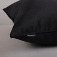 thumbnail image 6 of Phantoscope Silky Velvet Decorative Throw Pillows, 20 x 20 in, Black, 2 Pack, 6 of 7
