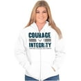 thumbnail image 3 of US Air Force Courage Integrity Zip Up Hoodie Men's Women's Brisco Brands X, 3 of 6