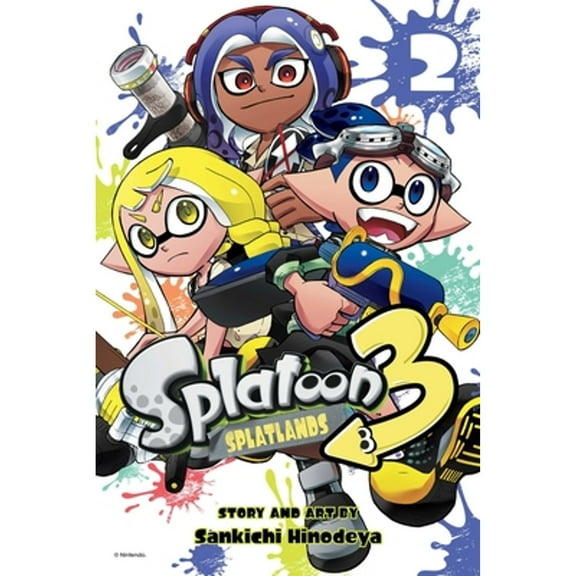 Pre-Owned Splatoon 3: Splatlands, Vol. 2 (Paperback) 9781974746361