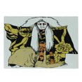 thumbnail image 1 of Kabuki Cutting Board, Japan Traditional Performing Arts Character Actor Illustration Print, Decorative Tempered Glass Cutting and Serving Board, Small Size, Multicolor, by Ambesonne, 1 of 1