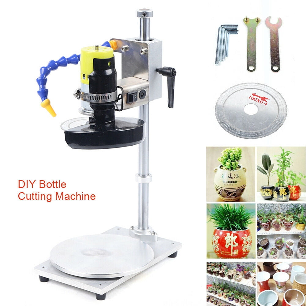 CNCEST Pro Shop Bottle Cutter & Glass Cutter Kit Wine Bottle Cutter DIY Tool Home