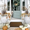 thumbnail image 2 of Extra Durable Door Mat 30x18 - Outdoor Mat - Welcome Mats Outdoor- Heavy Duty Front Door Mat - Entryway Rug - Brown Welcome Mat, 2 of 6